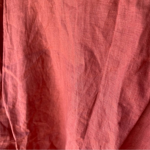 Terzo Millennio High/Low Blouse 100% Linen - Picture 6 of 6